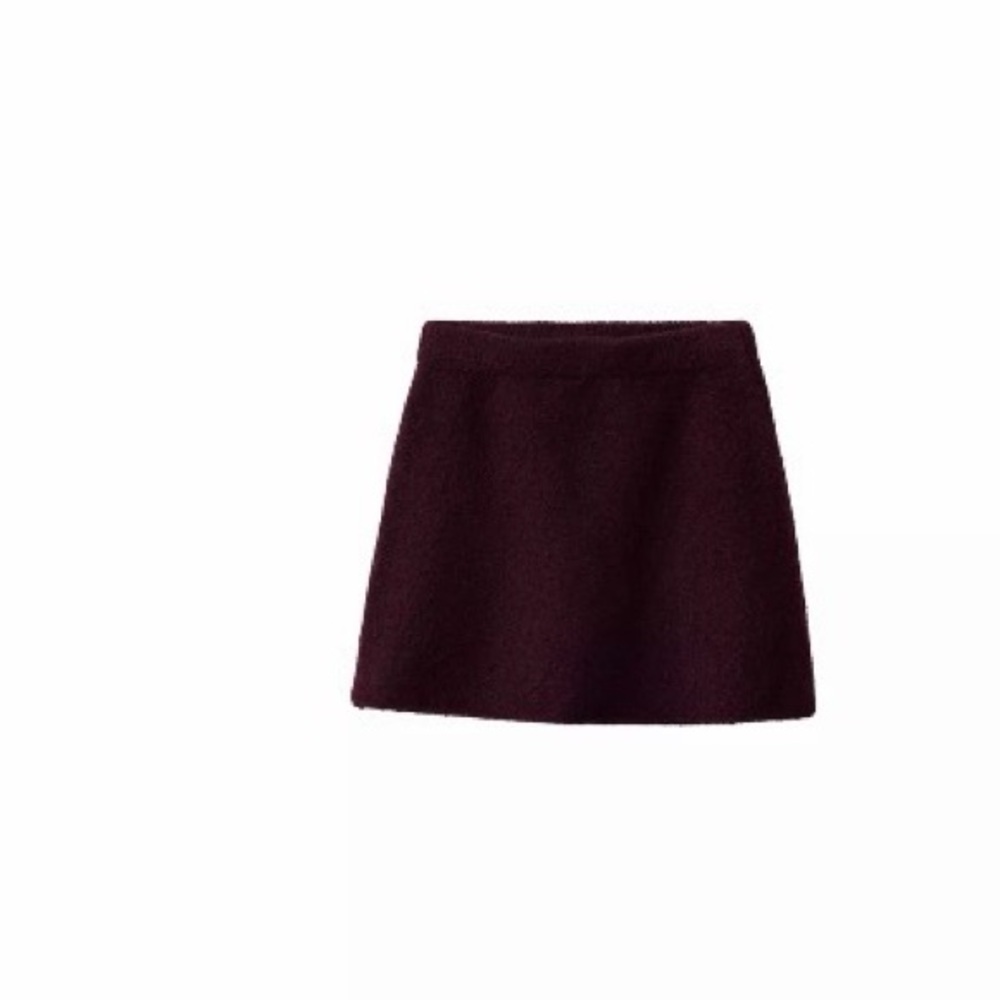 A-Line Girl's Skirt in Wine